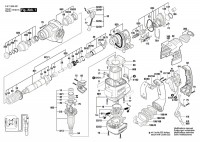 Bosch 3 611 B3A 0H1 GBH 3-28 DRE Rotary Hammer Spare Parts